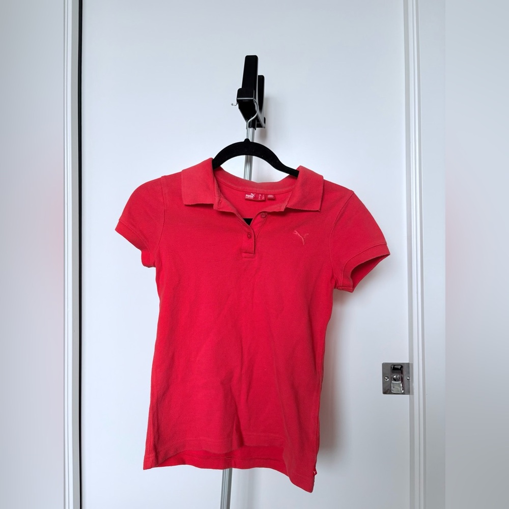 Hot Pink Puma Women/Teen Girls Polo Shirt in S